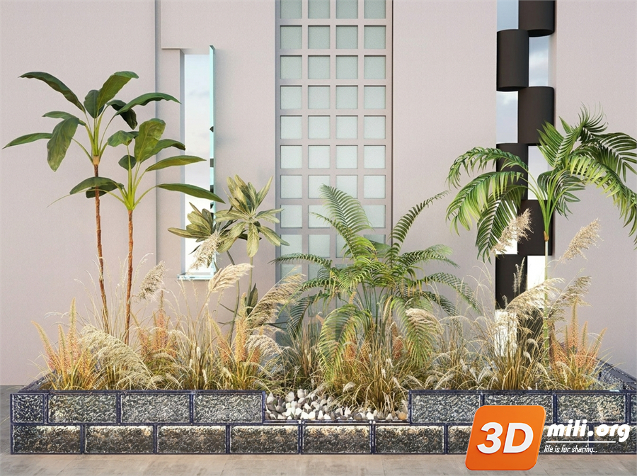 Mini Garden Skp Files 